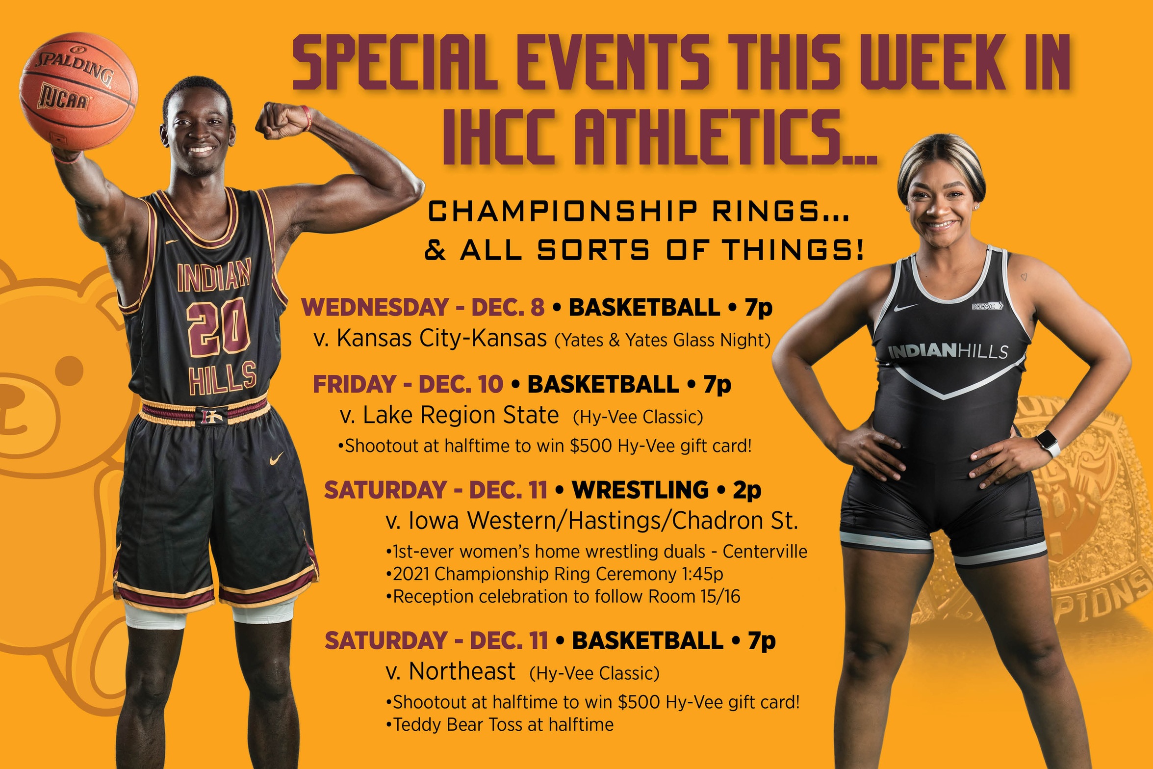 ACTION-PACKED WEEK OF WARRIOR ATHLETICS
