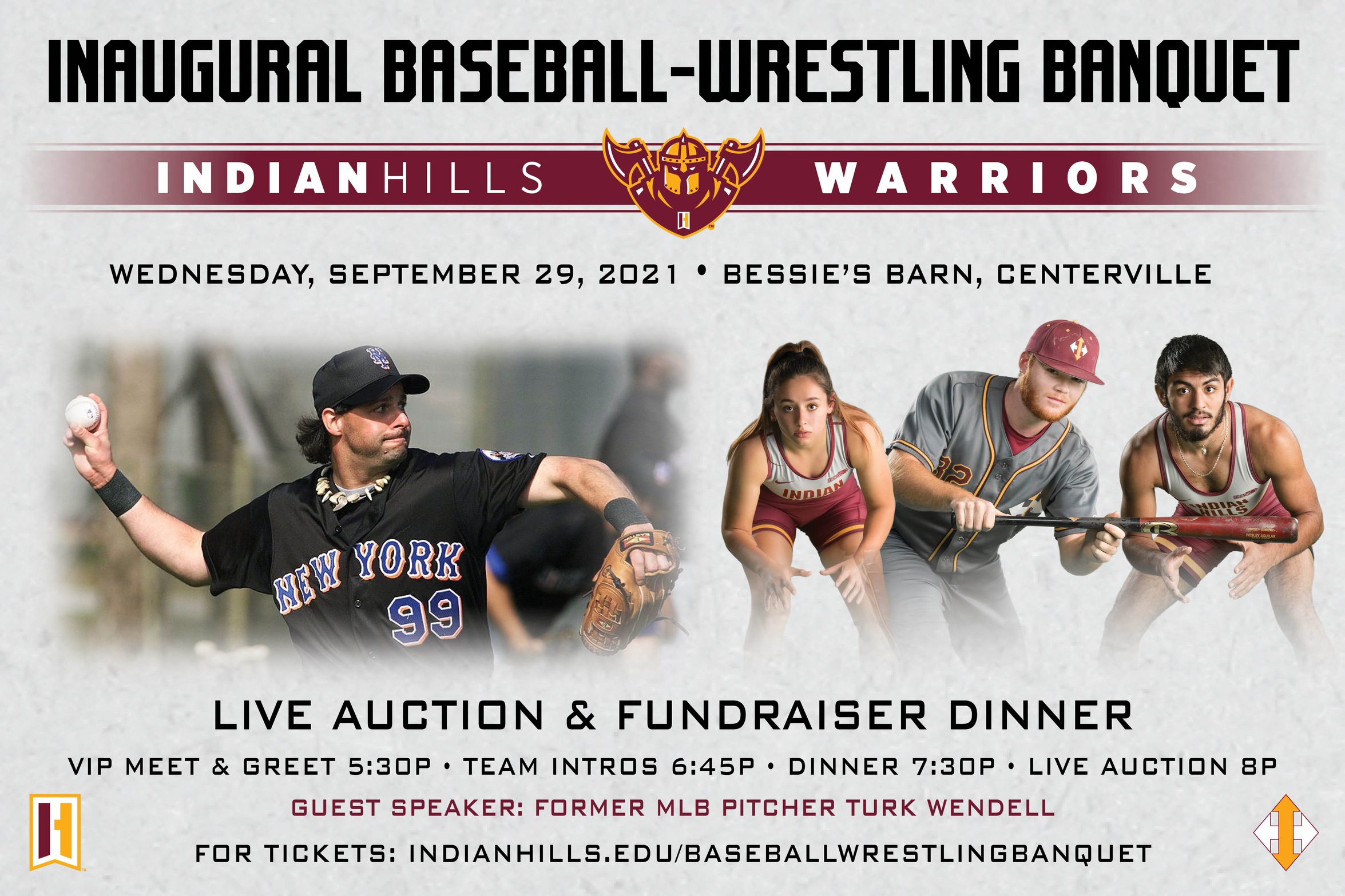 BASEBALL-WRESTLING BANQUET SET FOR SEPT. 29