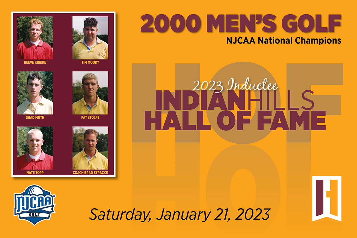 2023 HALL OF FAME INDUCTEE - 2000 MEN'S GOLF