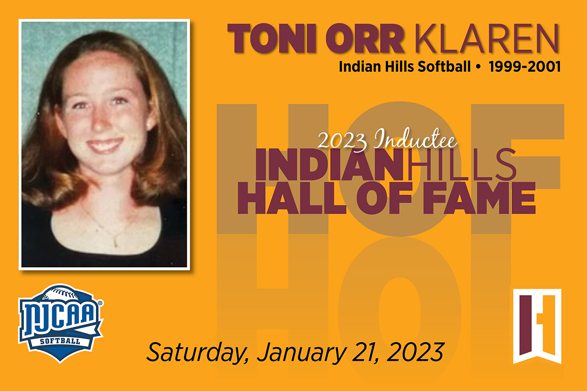 2023 HALL OF FAME INDUCTEE - TONI (ORR) KLAREN