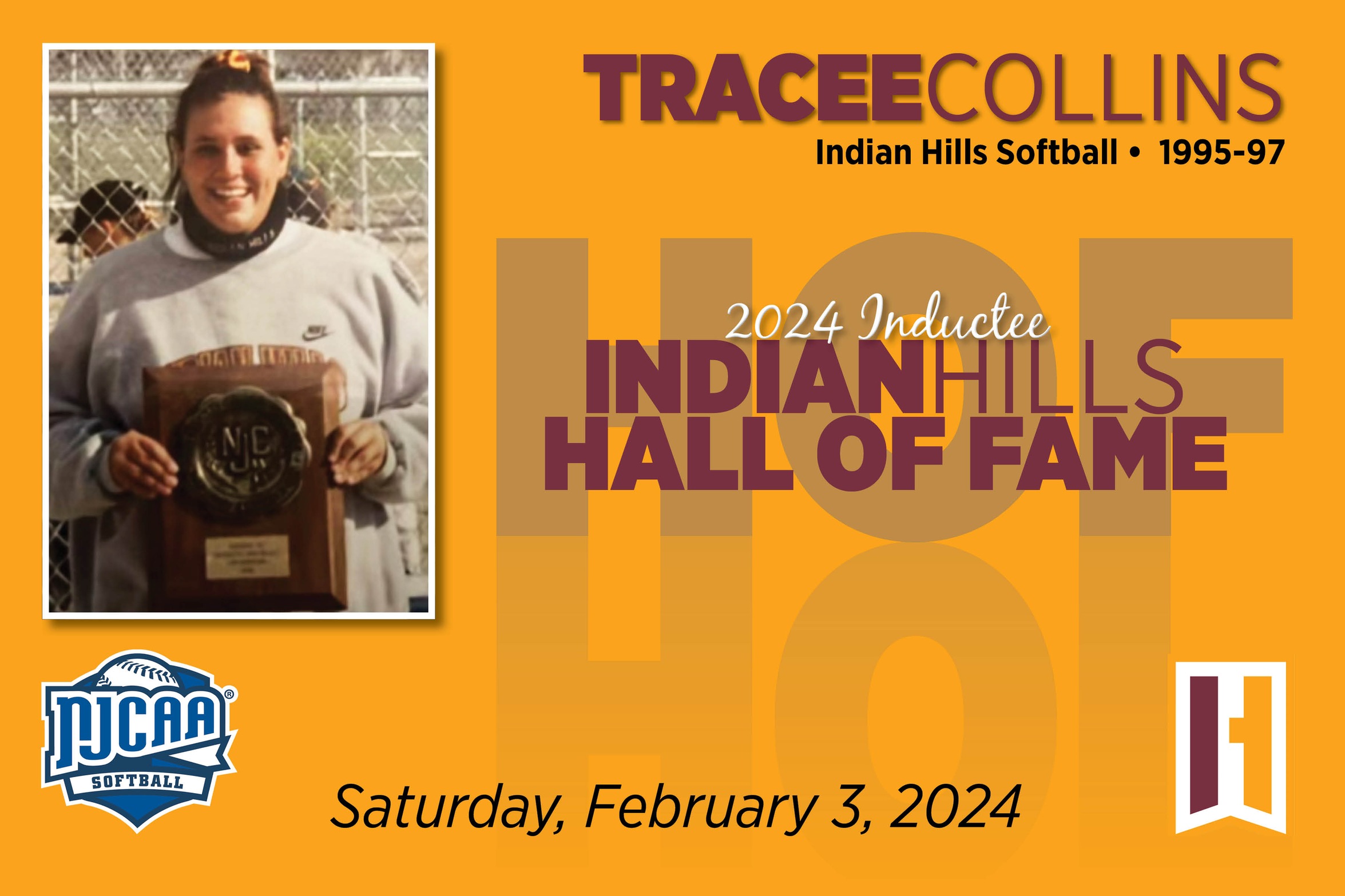 2024 HALL OF FAME INDUCTEE - TRACEE COLLINS