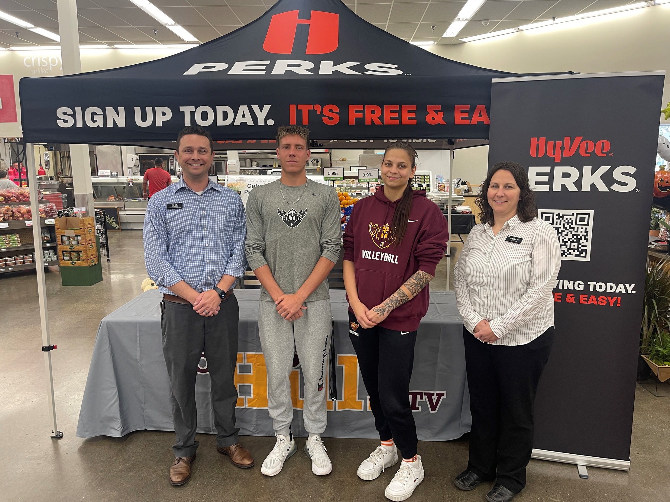 SEPTEMBER HY-VEE STUDENT-ATHLETES OF THE MONTH