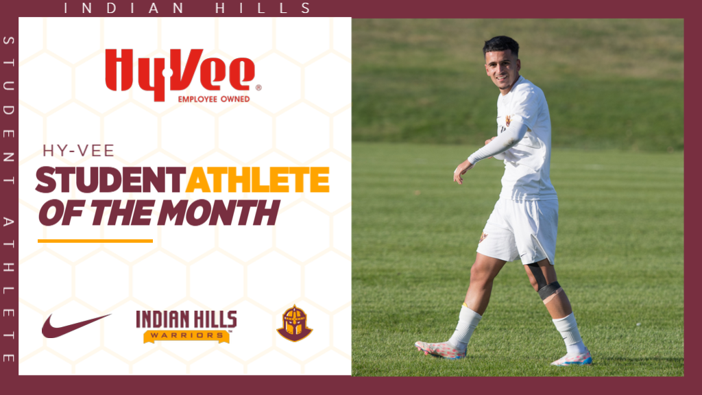 INDIAN HILLS HY-VEE MALE STUDENT-ATHLETE OF THE MONTH
