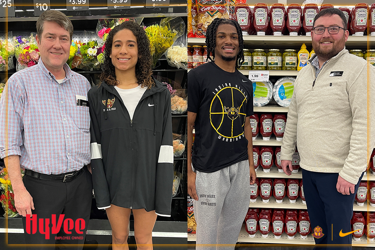 INDIAN HILLS HY-VEE STUDENT-ATHLETES OF THE MONTH
