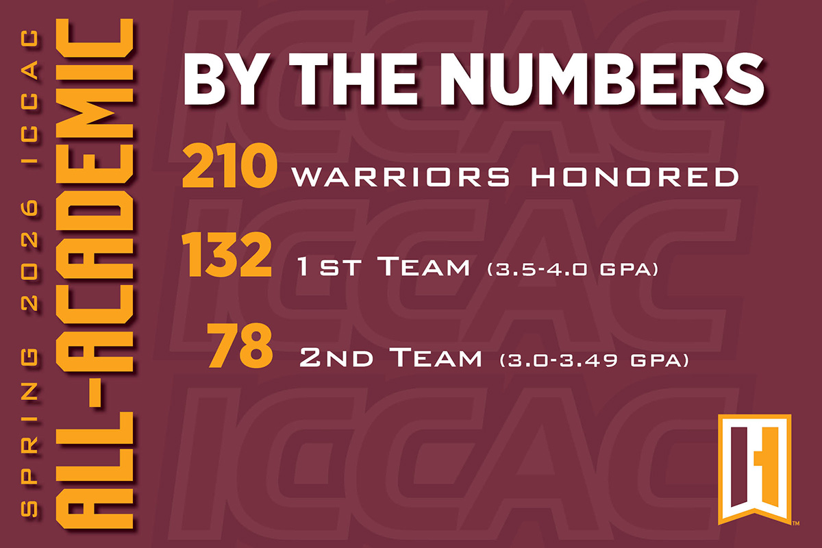 210 WARRIORS NAMED TO ACADEMIC ALL-REGION SQUAD