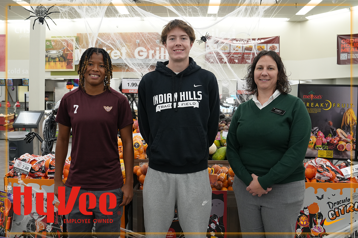 INDIAN HILLS HY-VEE STUDENT-ATHLETES OF THE MONTH