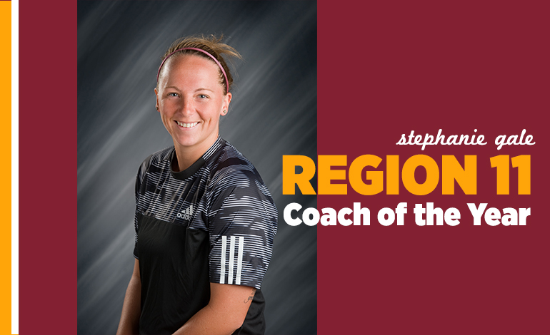 Stephanie Gale Named Region 11 Coach of the Year