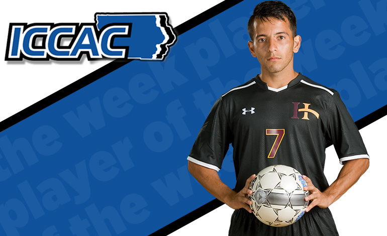 Player of the Week Honors for Andres Gonzalez