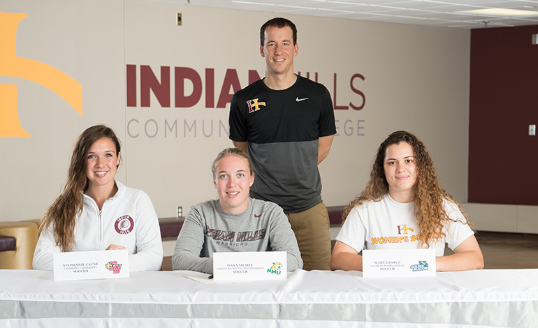 IHCC Women's Soccer Has Three Signees