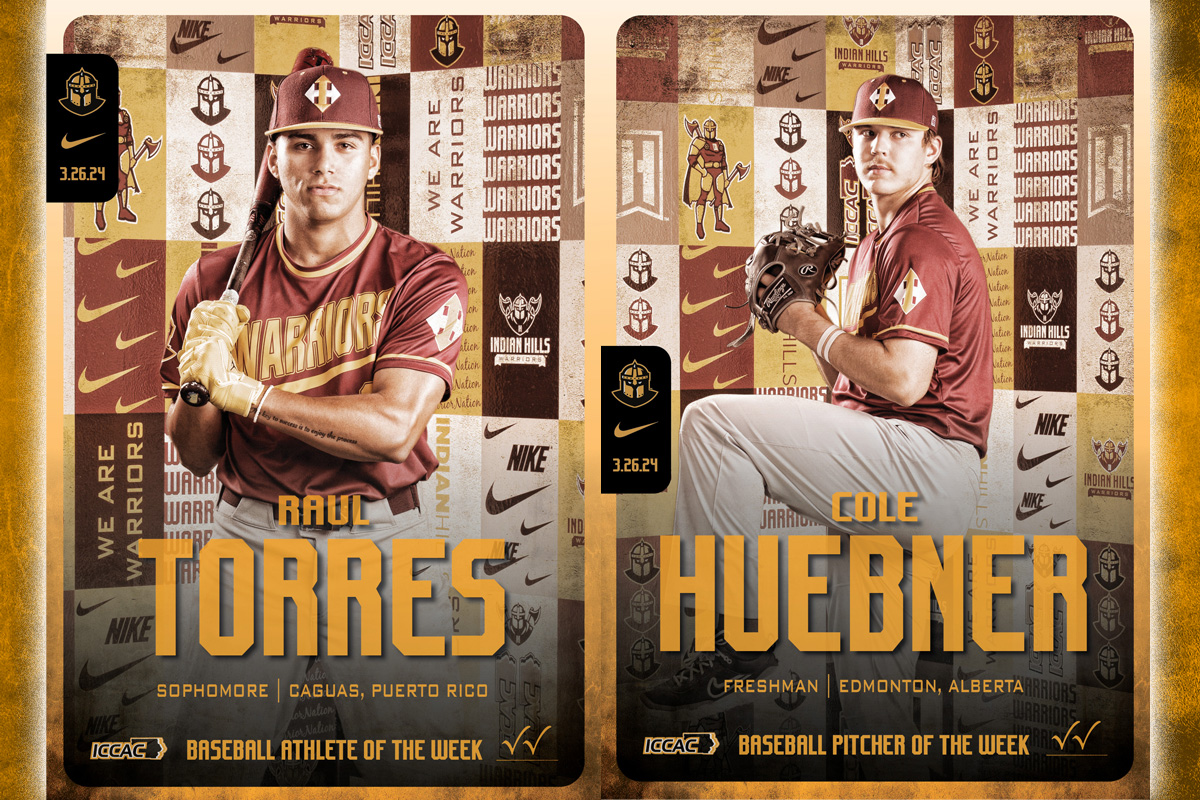 TORRES, HUEBNER SWEEP WEEKLY AWARDS