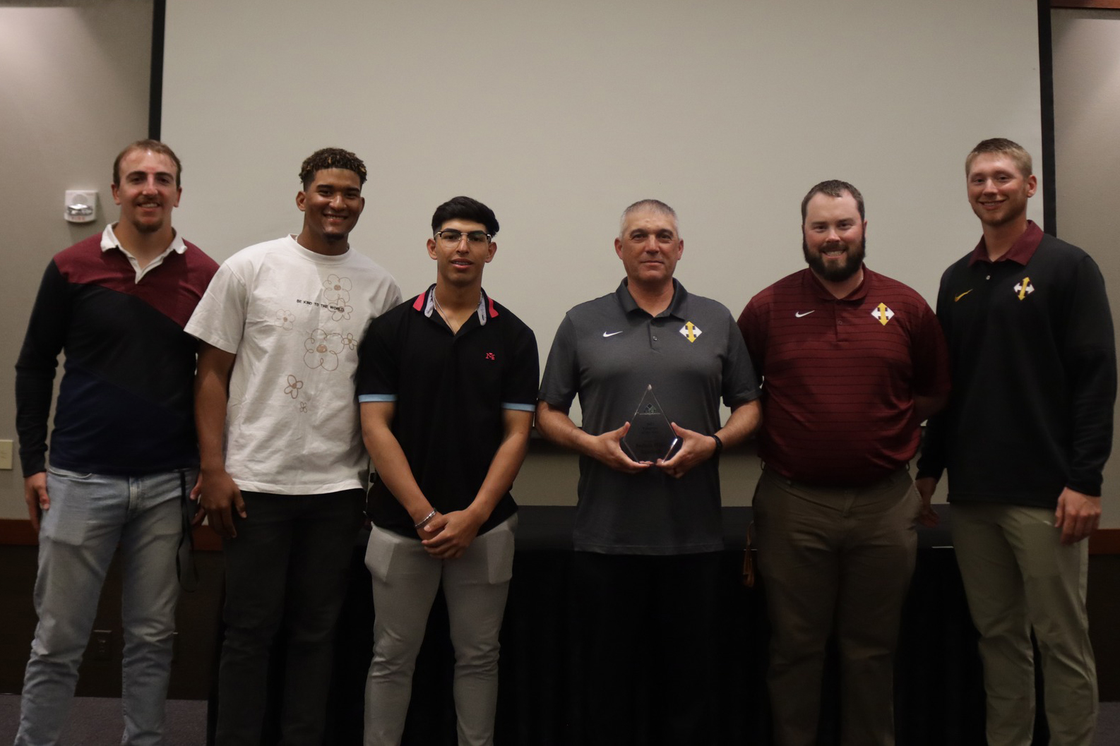 BASEBALL RECEIVES PACT VOLUNTEER AWARD