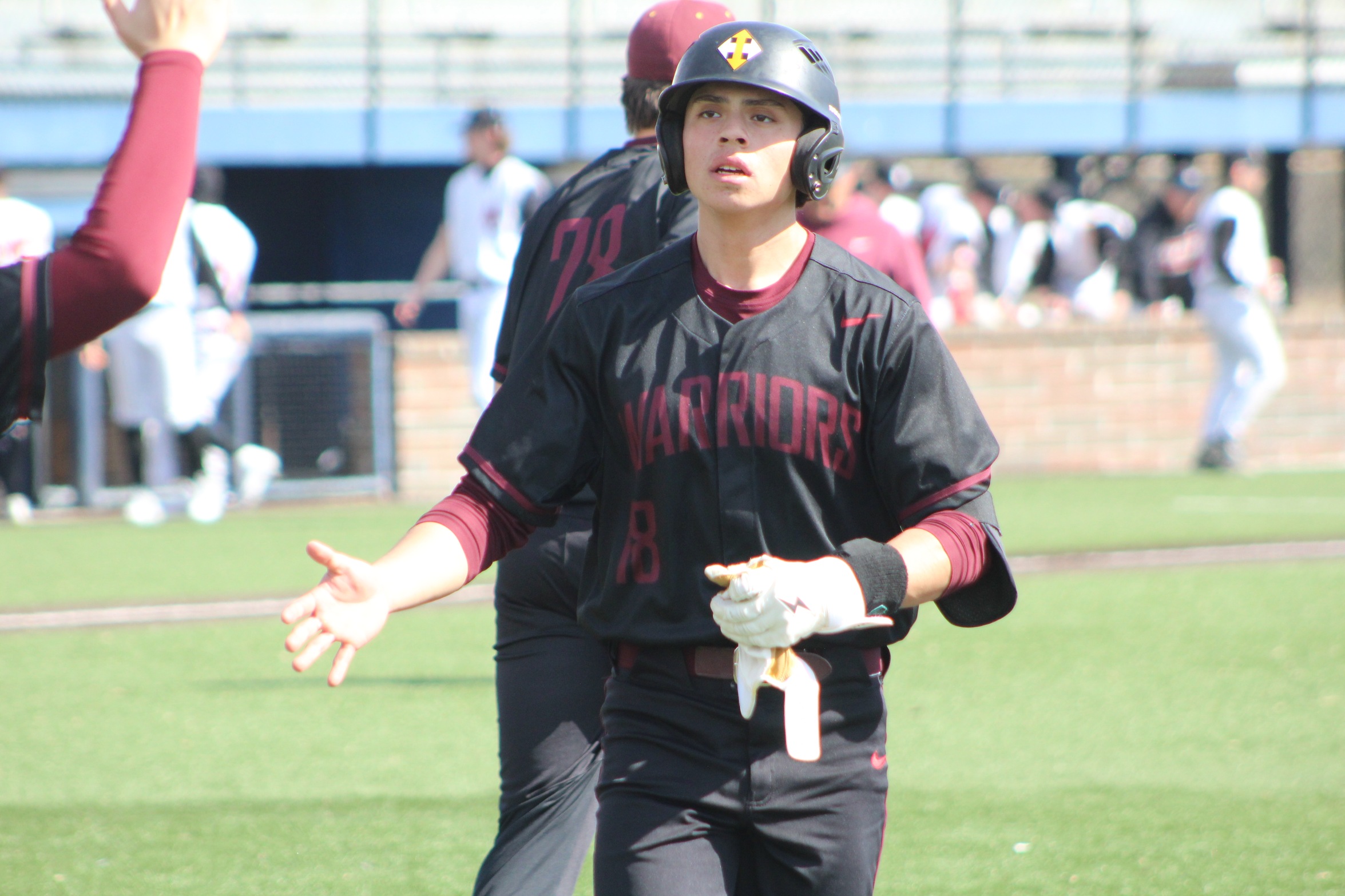 WARRIORS COME UP SHORT AT NO. 18 COWLEY