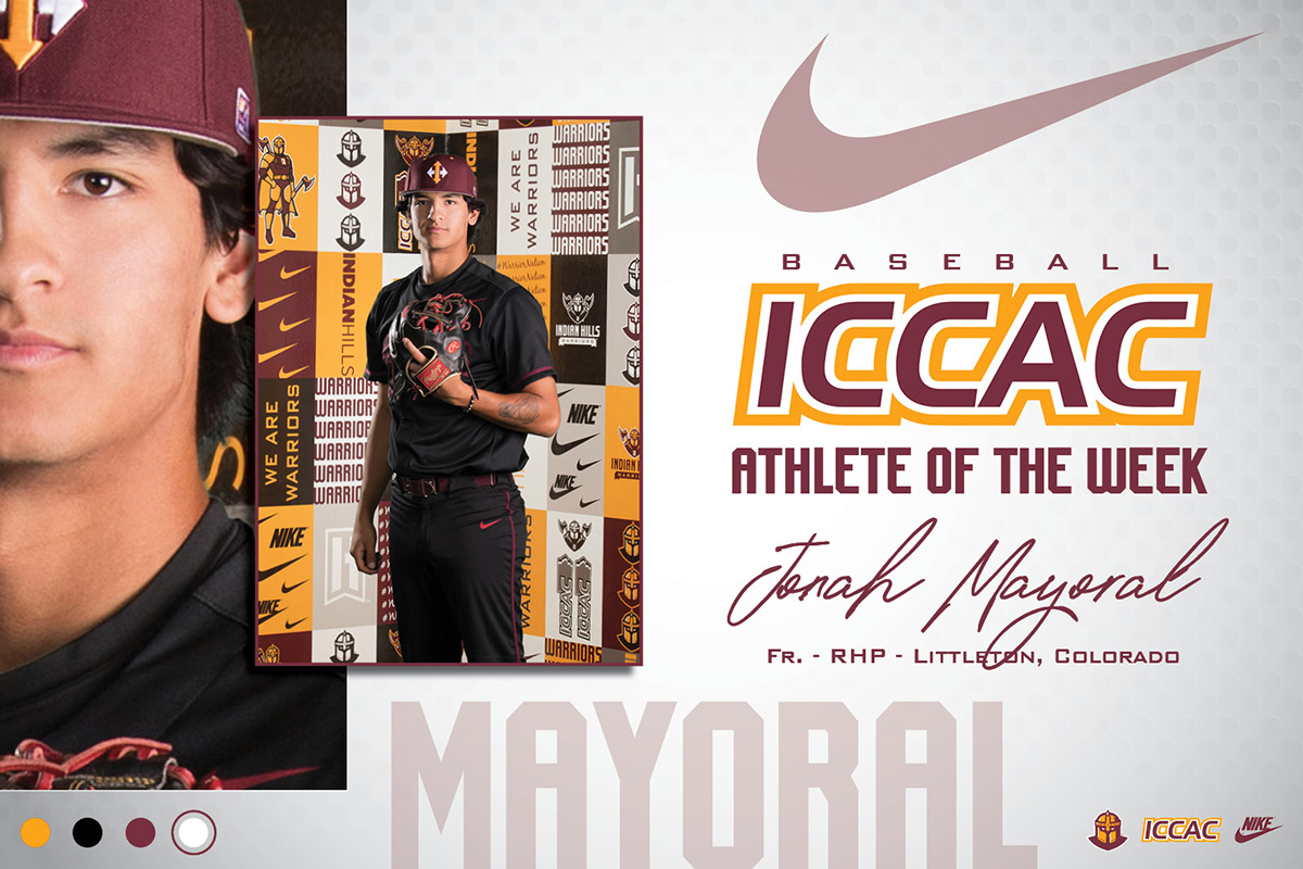MAYORAL NAMED ICCAC PITCHER OF THE WEEK