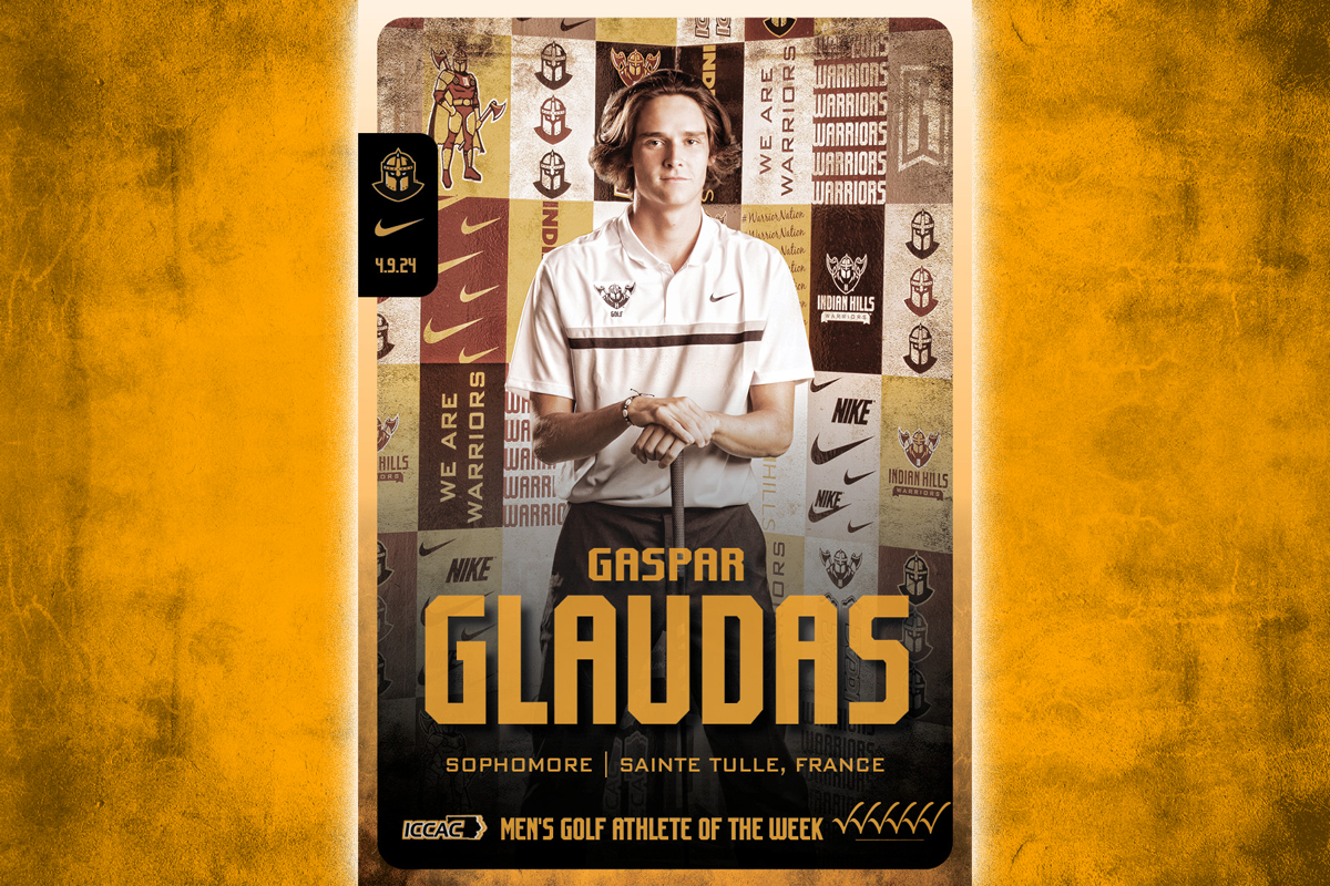 GLAUDAS LANDS SIXTH ICCAC WEEKLY HONOR
