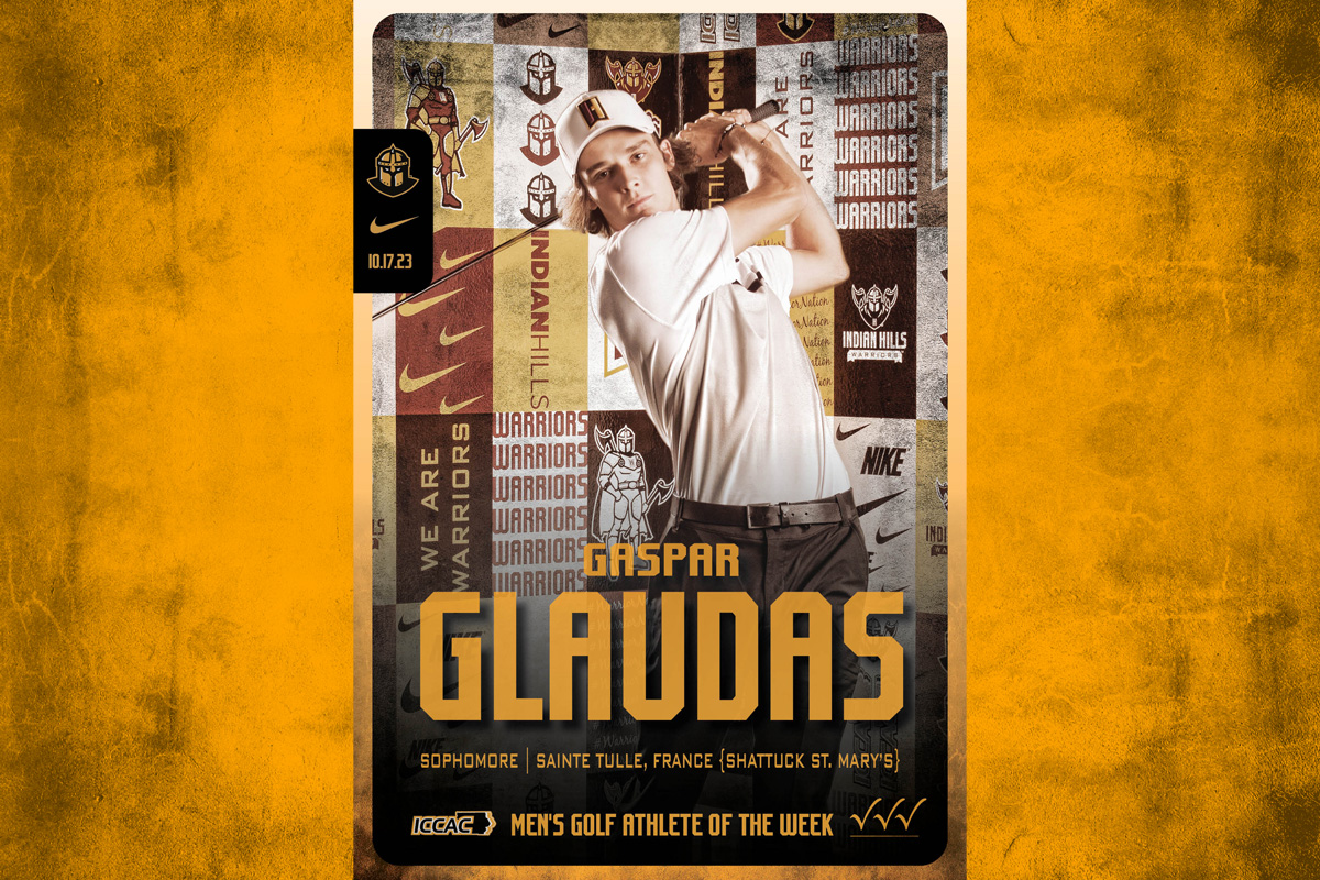 GLAUDAS LANDS THIRD CONSECUTIVE ICCAC HONOR