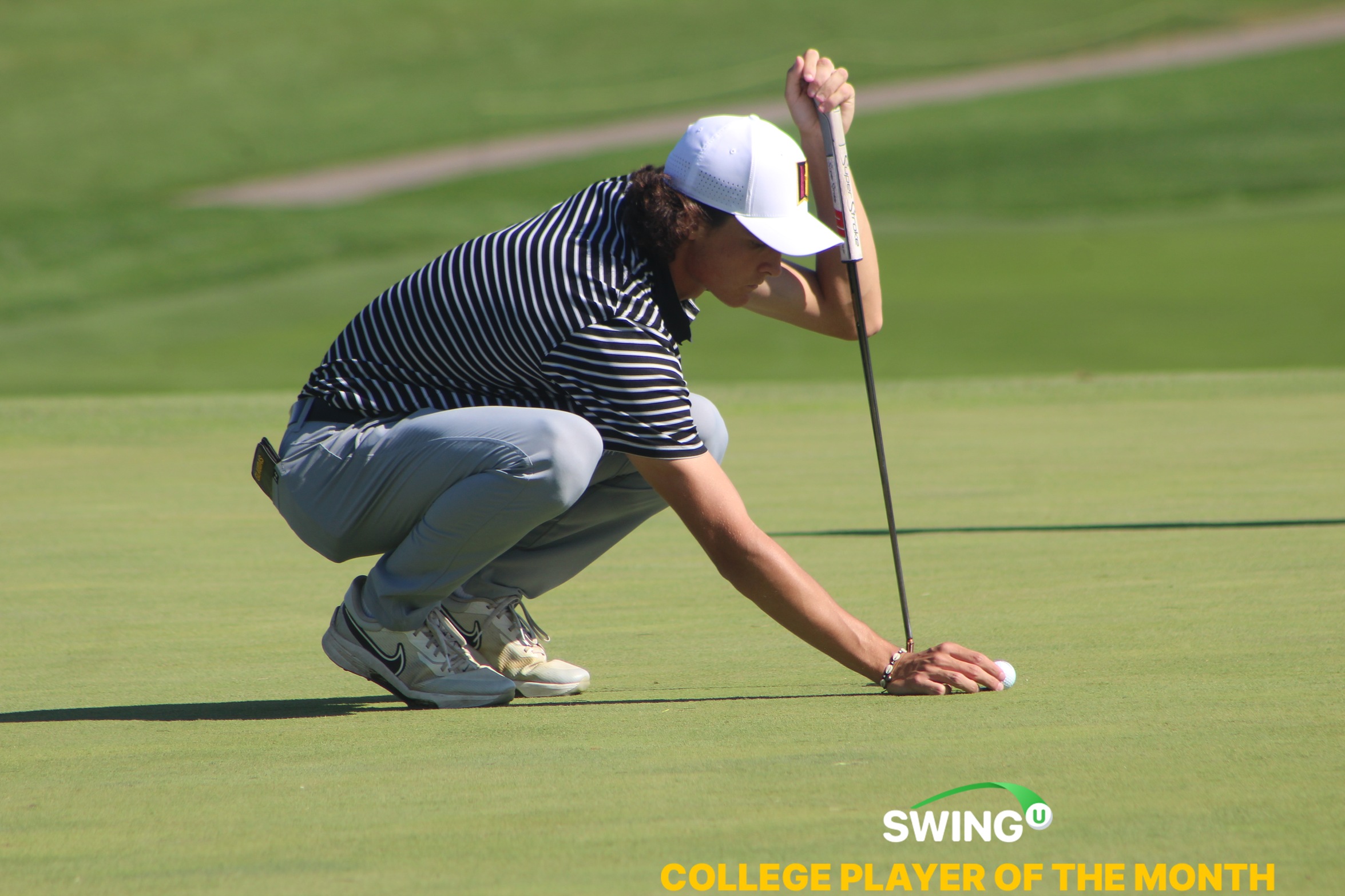 GLAUDAS LANDS THIRD SWINGU GOLFER OF THE MONTH HONOR