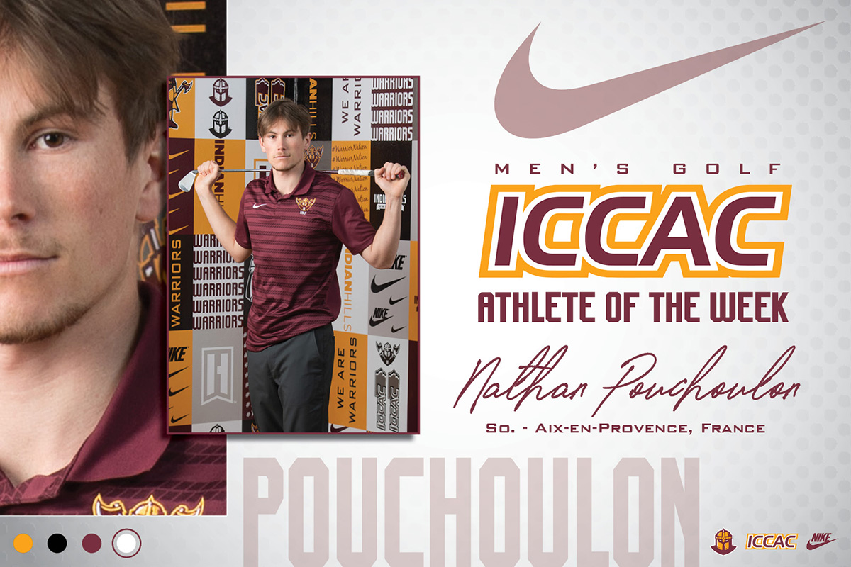 POUCHOULON EARNS ICCAC ATHLETE OF THE WEEK HONORS
