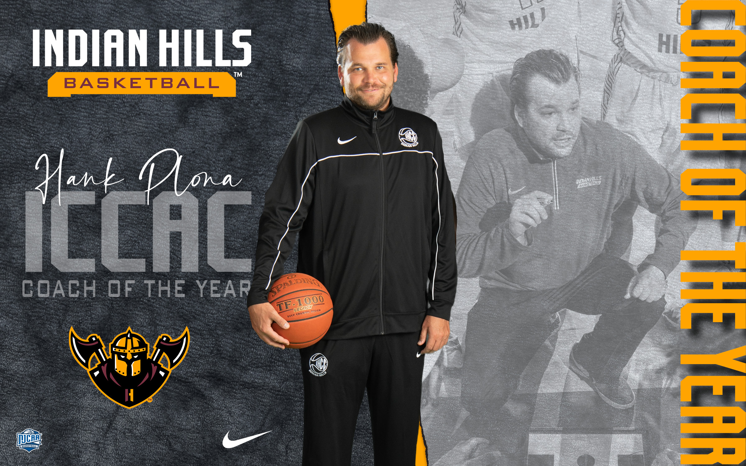 PLONA NAMED COACH OF THE YEAR
