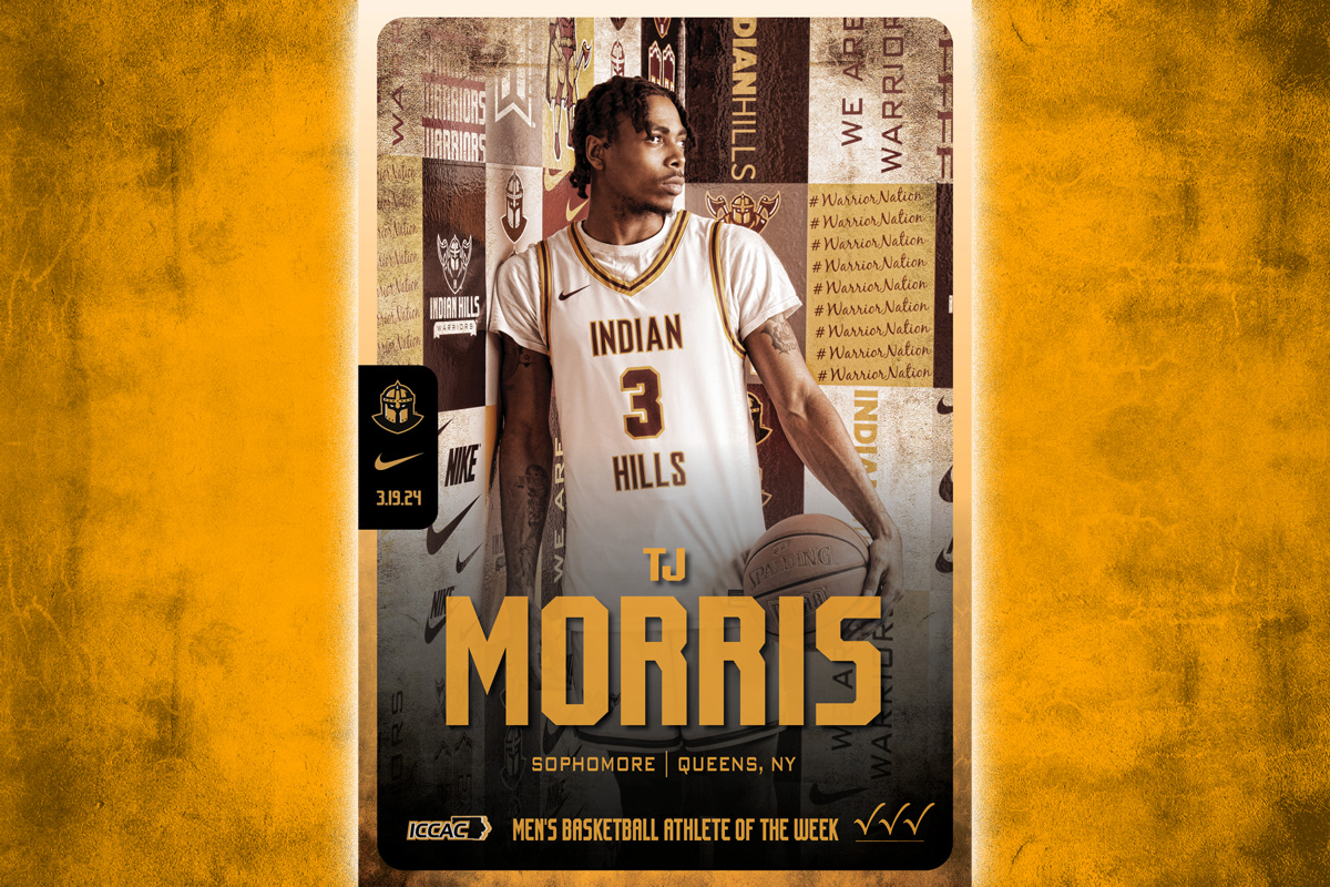 MORRIS EARNS THIRD ICCAC WEEKLY HONOR