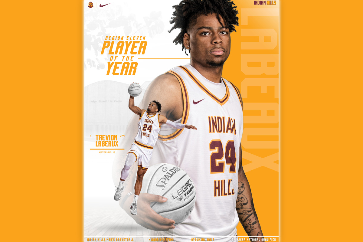 LABEAUX NAMED ICCAC PLAYER OF THE YEAR