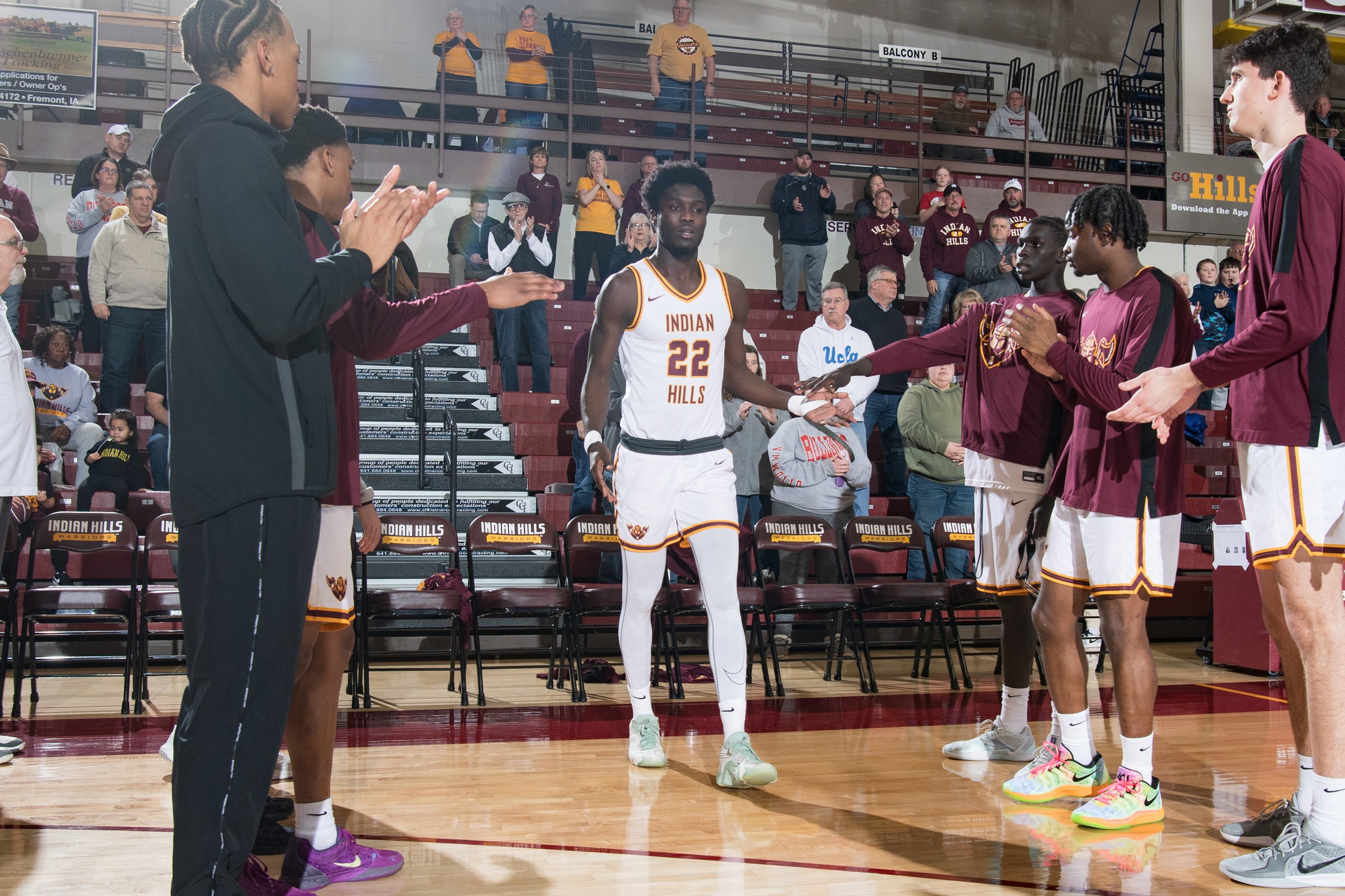 NO. 6 WARRIORS SECURE UNDEFEATED ICCAC MARK