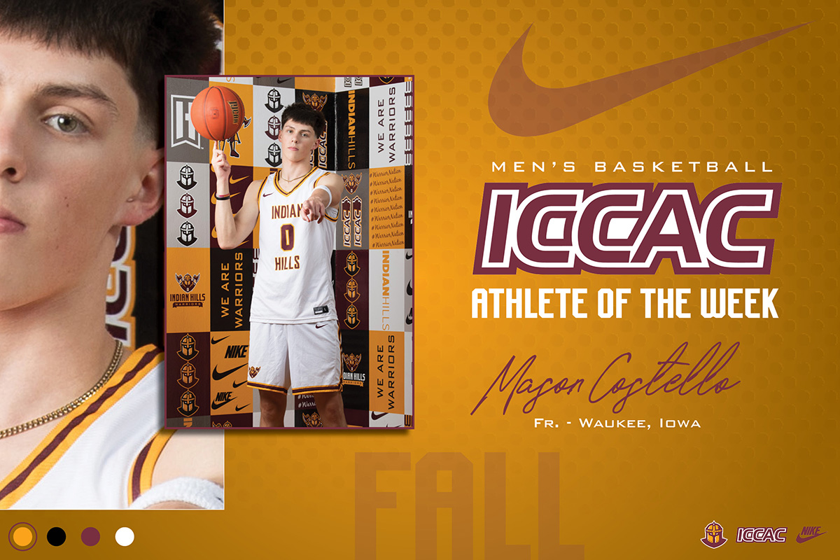 COSTELLO NAMED ICCAC ATHLETE OF THE WEEK