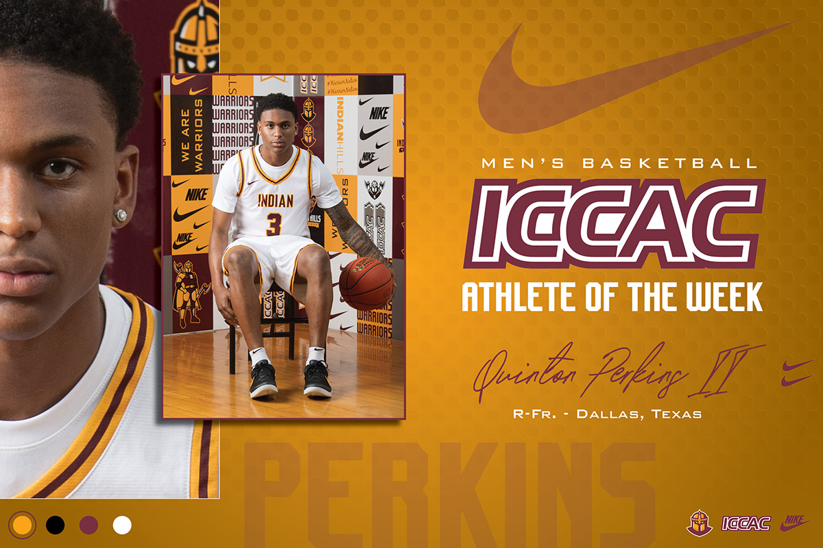 PERKINS NAMED ICCAC ATHLETE OF THE WEEK