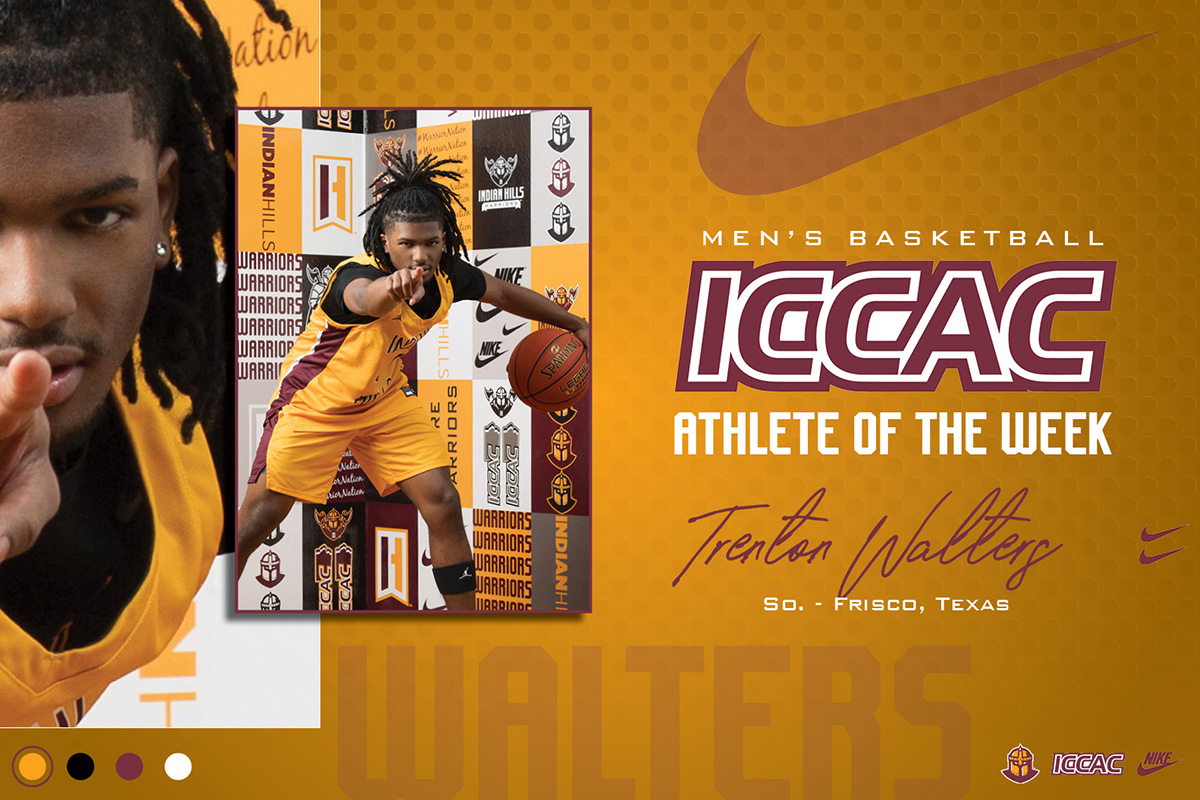 WALTERS NAMED ICCAC ATHLETE OF THE WEEK