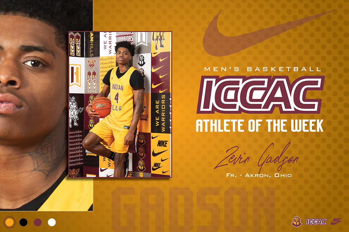 GADSON NAMED ICCAC ATHLETE OF THE WEEK