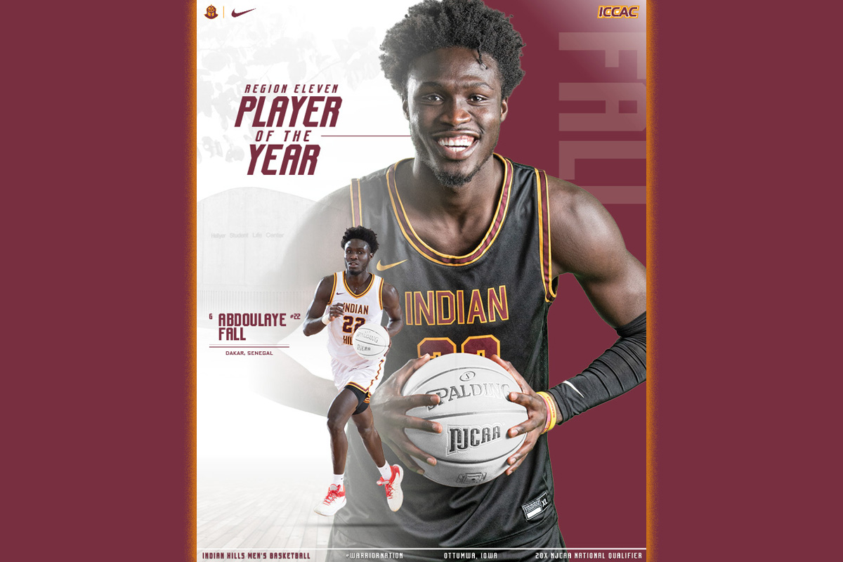 FALL NAMED ICCAC PLAYER OF THE YEAR