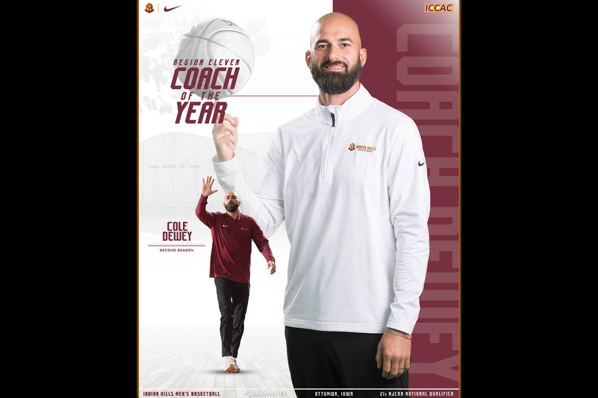 DEWEY NAMED COACH OF THE YEAR FOR SECOND STRAIGHT YEAR