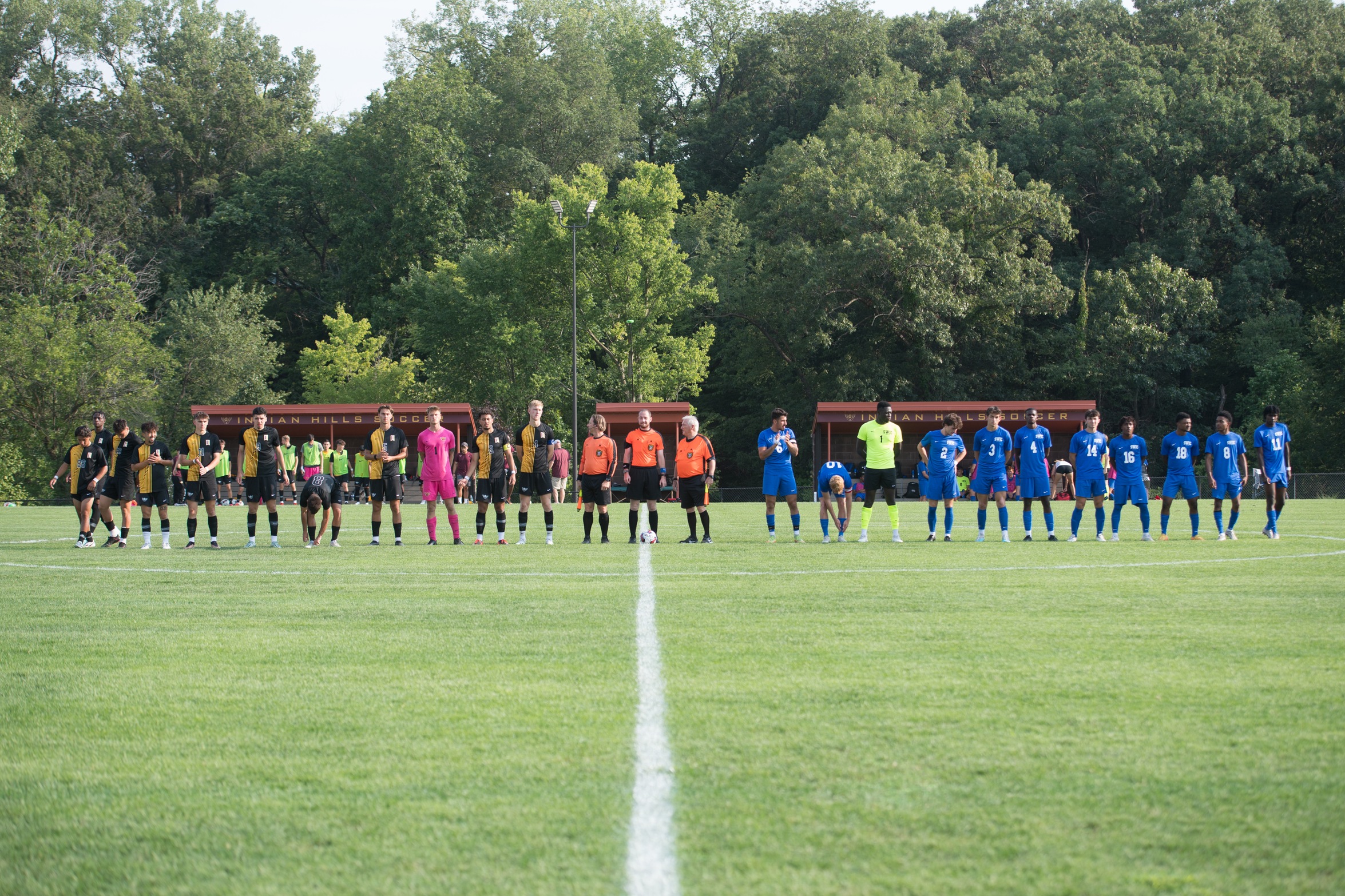 WARRIORS DRAW 2-2 WITH OTERO IN KANSAS
