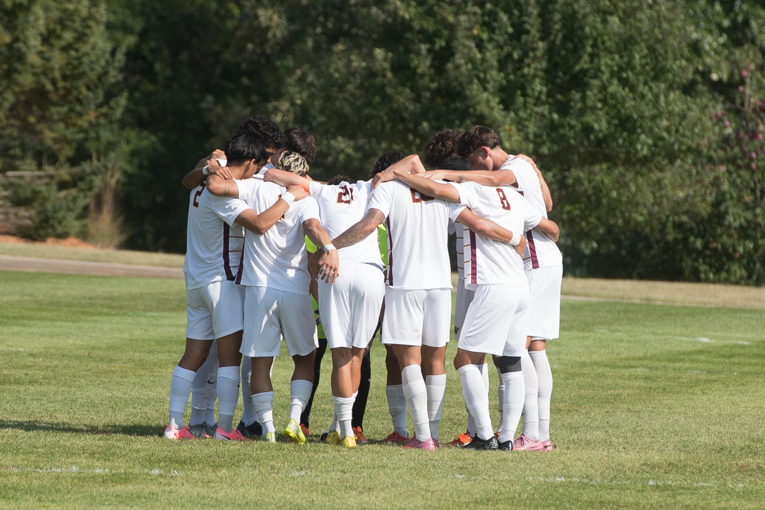 WARRIORS UPENDED ON THE ROAD AT NO. 16 LEWIS & CLARK