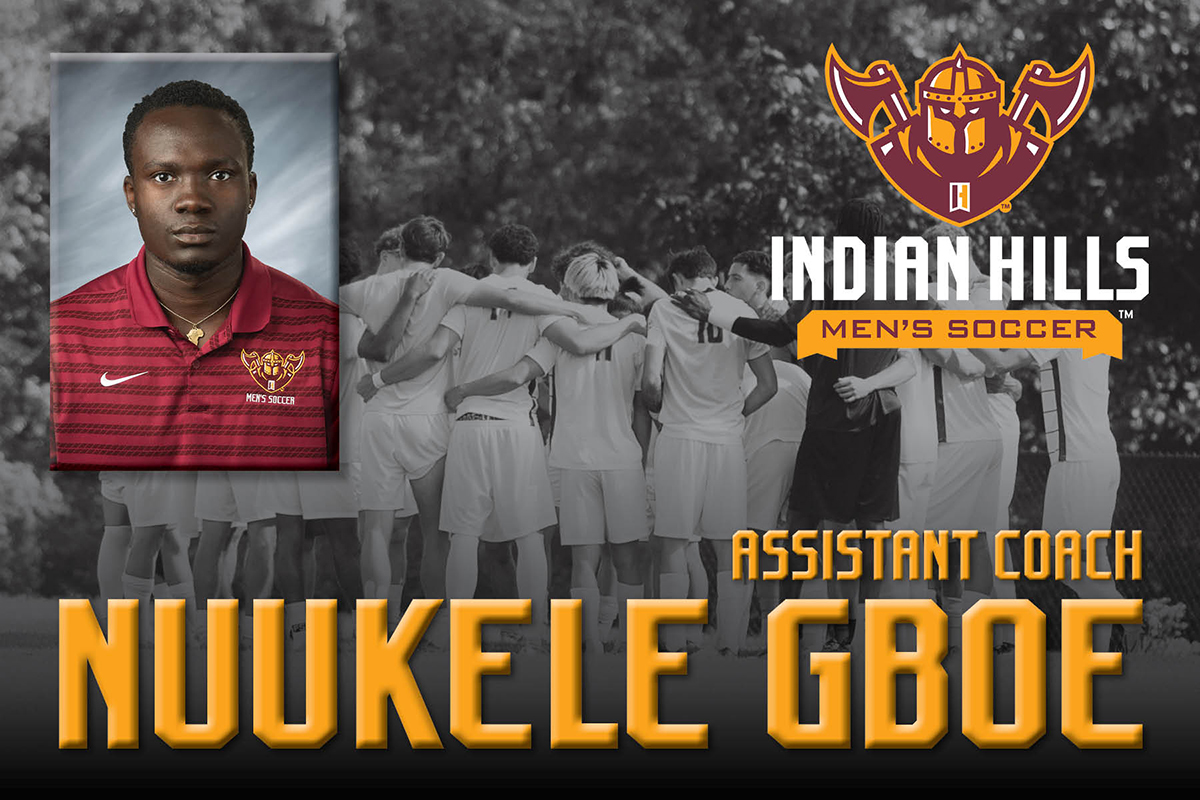 GBOE JOINS MEN'S SOCCER STAFF
