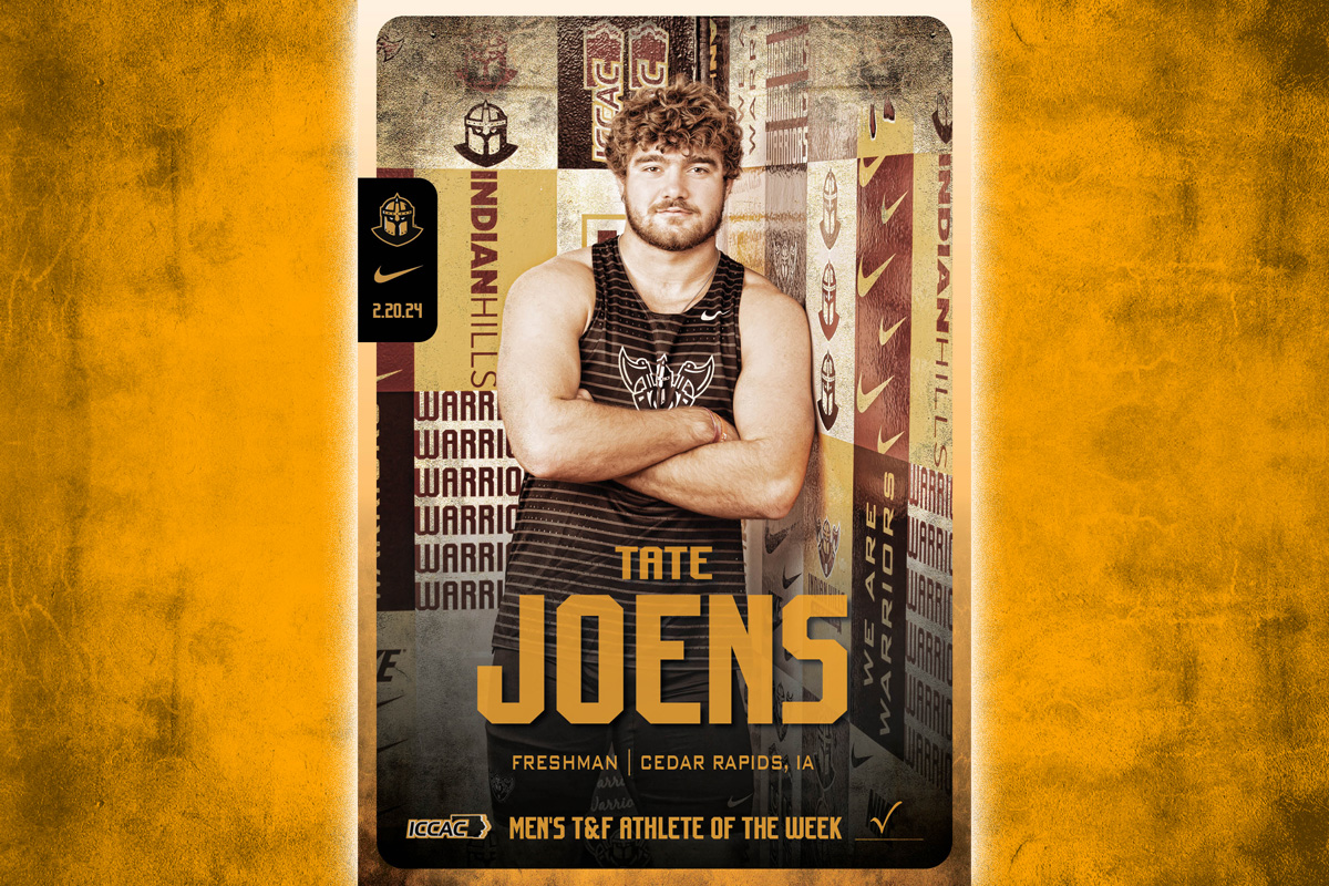 JOENS NAMED ICCAC FIELD ATHLETE OF THE WEEK