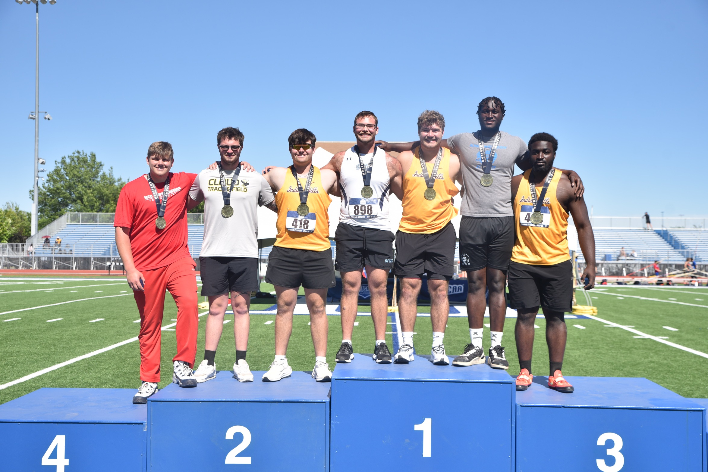 WARRIORS EARN THREE NATIONAL TITLES