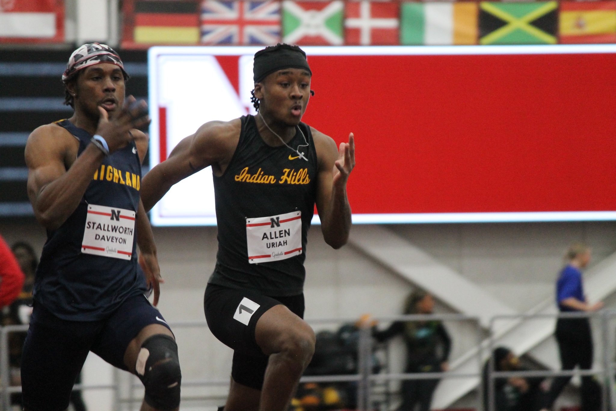 MEN'S TRACK SHINES IN NEBRASKA, IOWA CITY