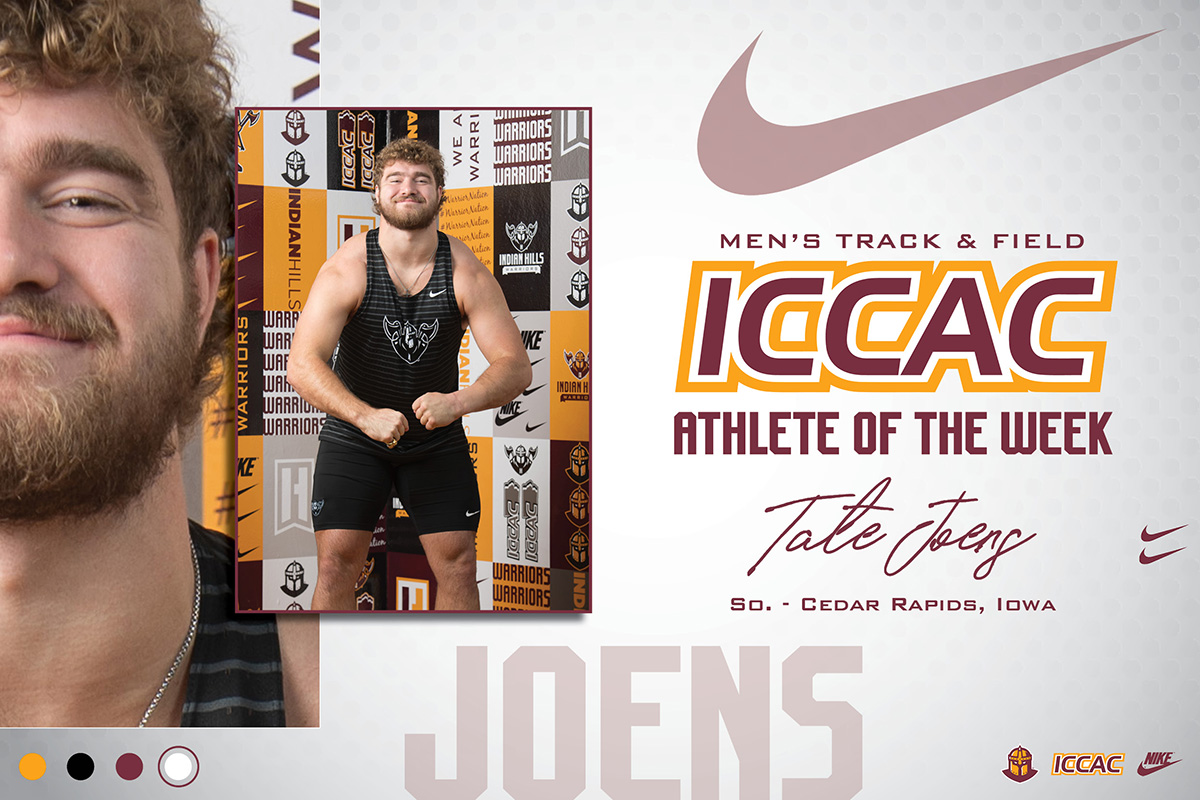 JOENS NAMED ICCAC ATHLETE OF THE WEEK