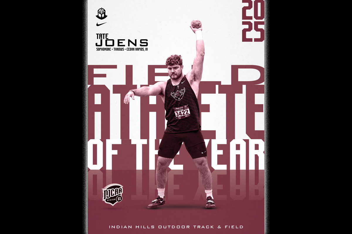JOENS LANDS FOURTH ATHLETE OF THE YEAR HONOR