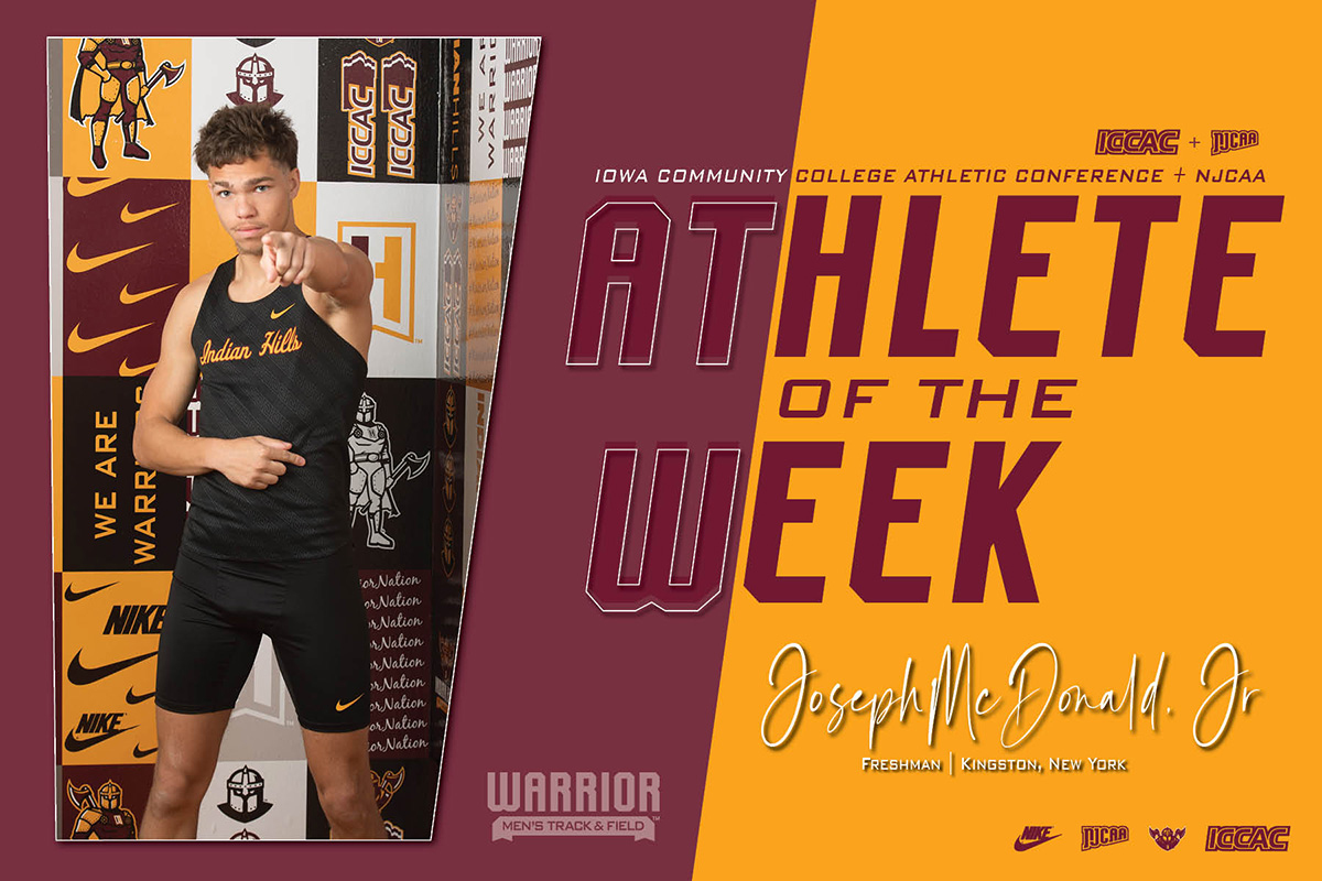 MCDONALD ADDS SECOND WEEKLY HONOR