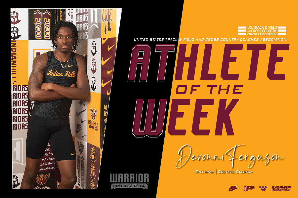 FERGUSON NAMED USTFCCCA NATIONAL ATHLETE OF THE WEEK