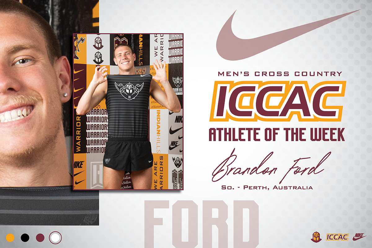 FORD NAMED ICCAC ATHLETE OF THE WEEK