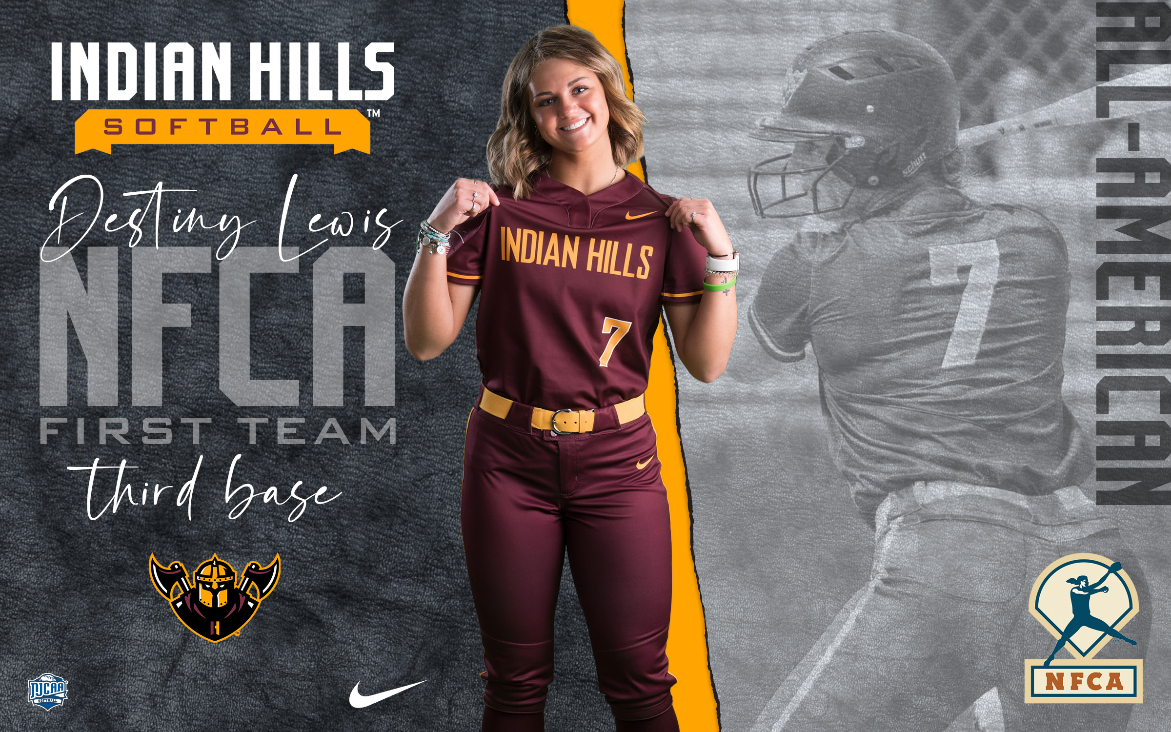 LEWIS EARNS FIRST-TEAM ALL-AMERICAN HONORS