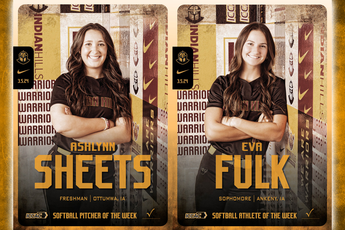 SHEETS, FULK SWEEP WEEKLY ICCAC HONORS