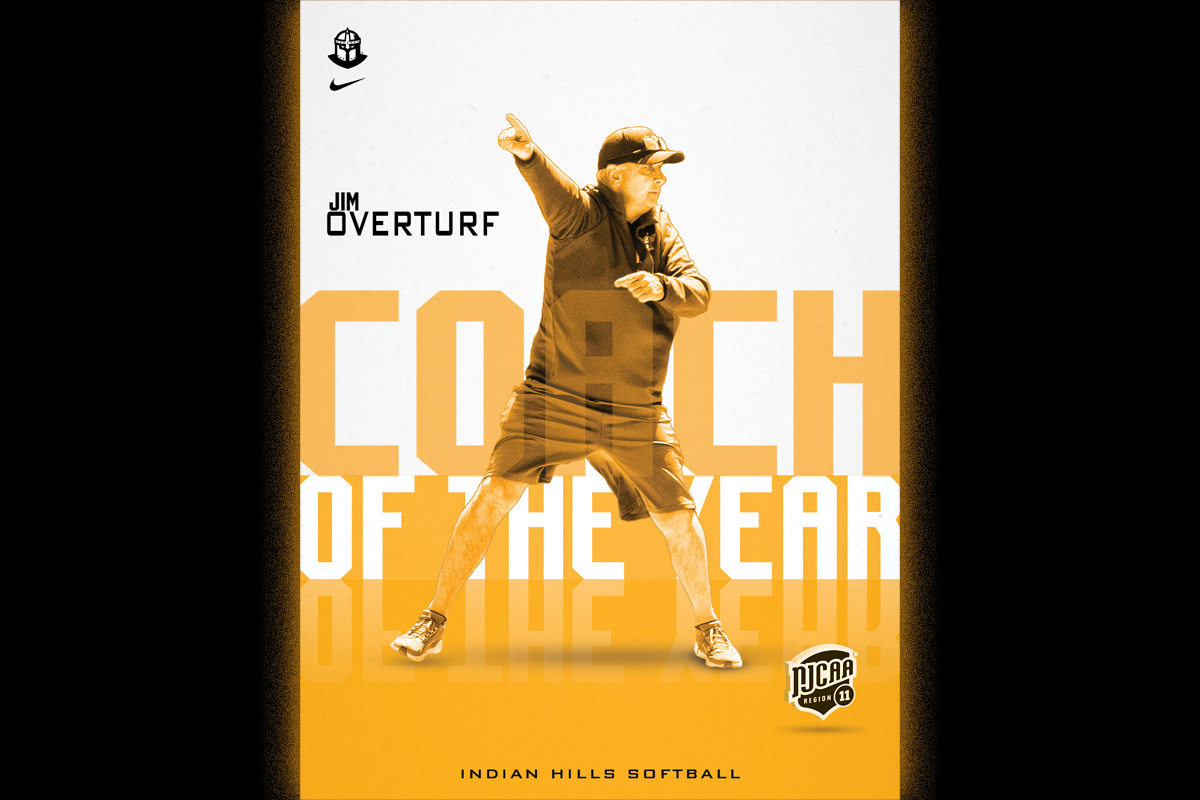 OVERTURF NAMED REGION 11 COACH OF THE YEAR