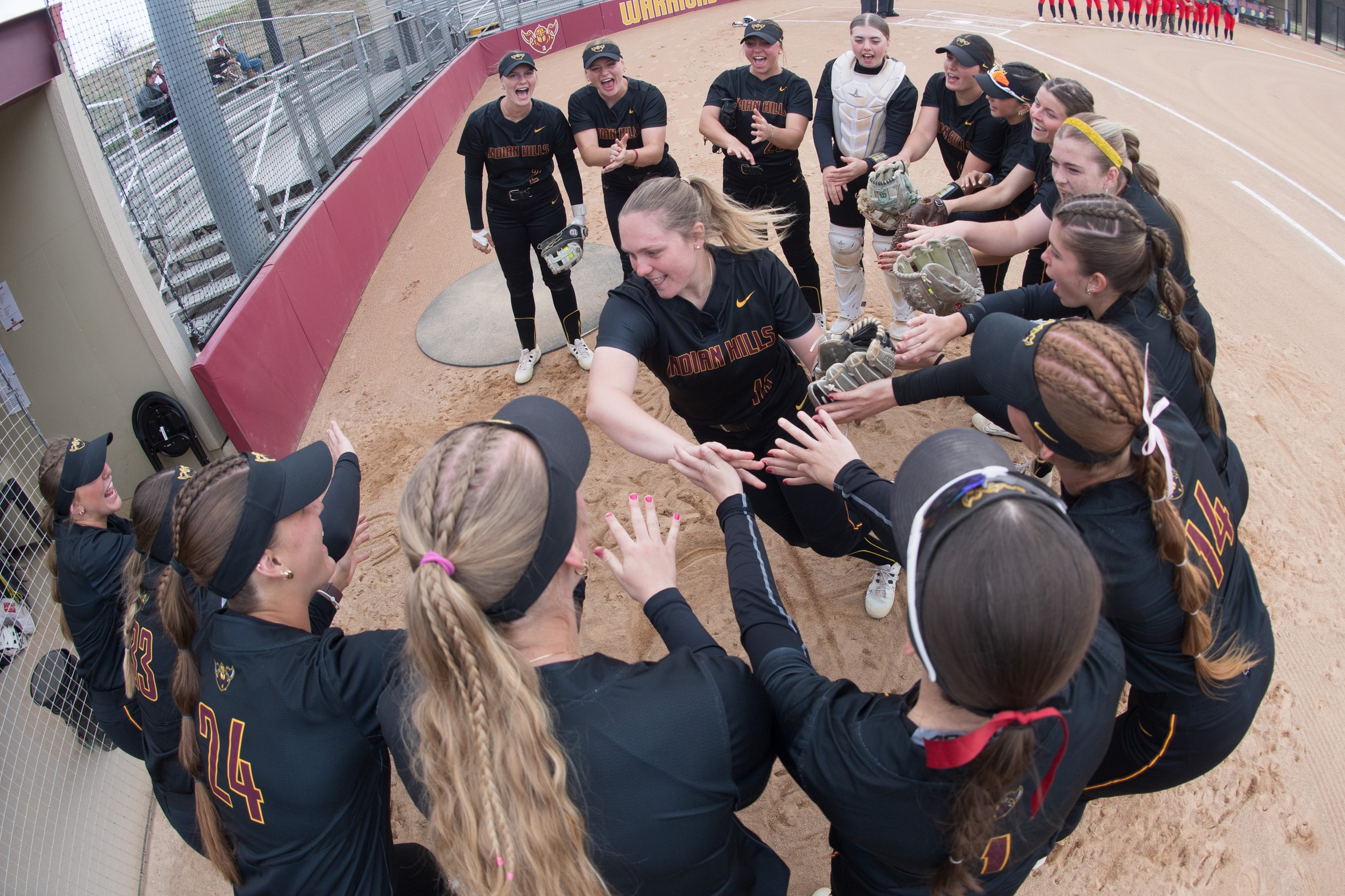 WARRIORS SWEEP SPARTANS TO SIT ATOP ICCAC STANDINGS