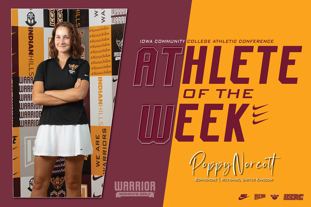 NORCOTT LANDS THIRD CONSECUTIVE ICCAC WEEKLY HONOR