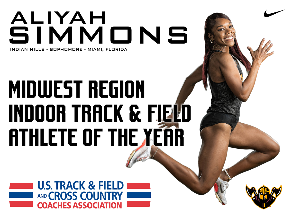 SIMMONS NAMED USTFCCCA REGION ATHLETE OF THE YEAR