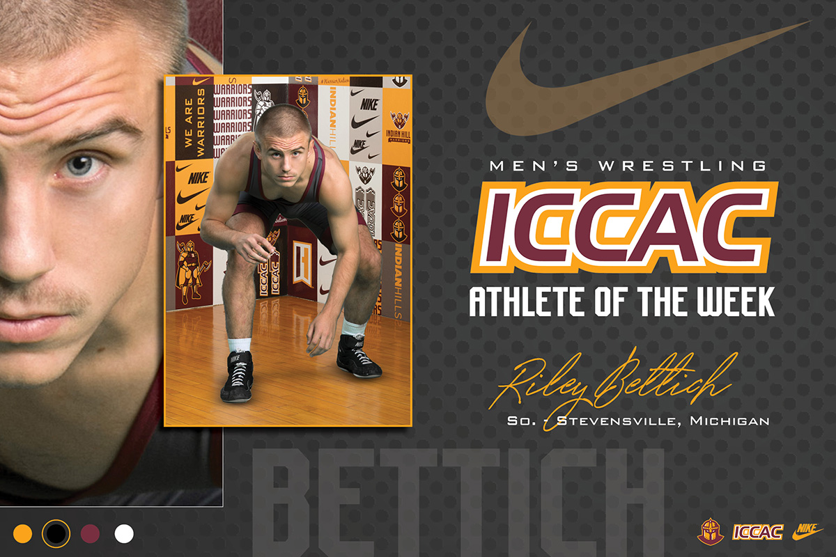 BETTICH NAMED ICCAC ATHLETE OF THE WEEK