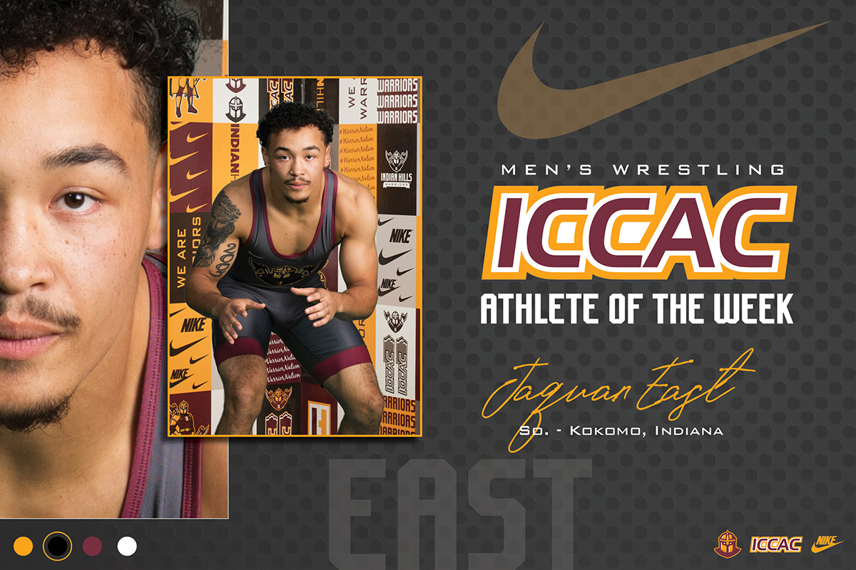 EAST NAMED ICCAC WRESTLER OF THE WEEK